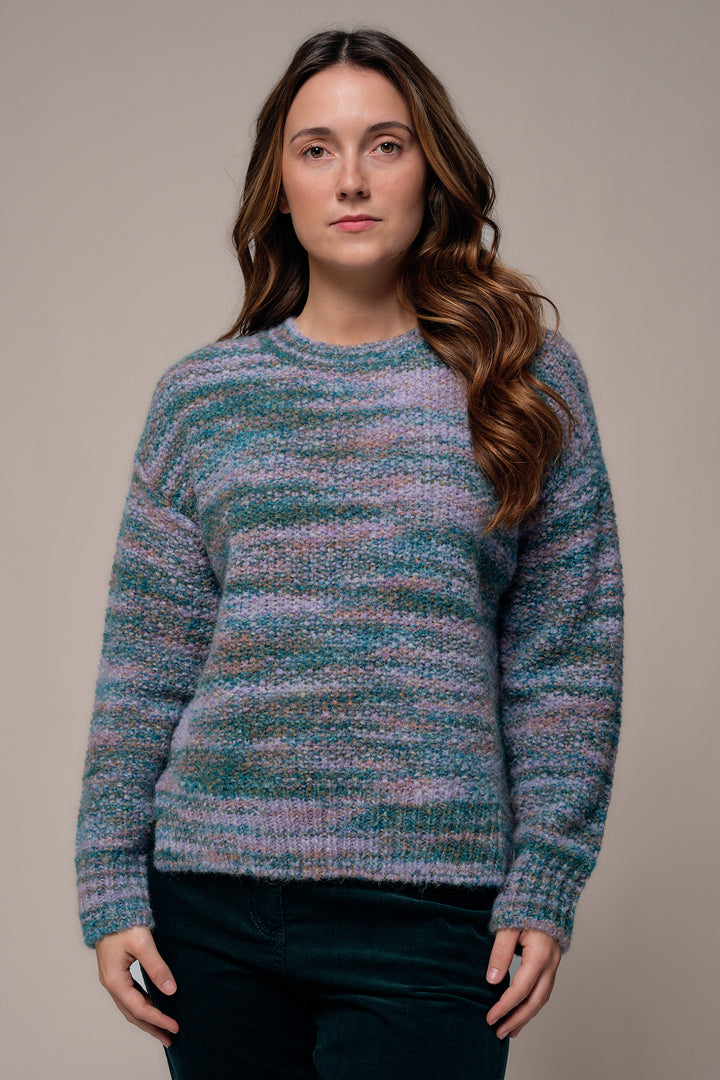 Mat de Misaine Mouline Cypres Multicolour Jumper TOLIMA-531, front close up