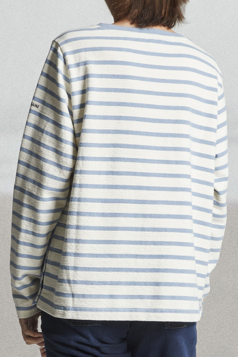 Mat de Misaine Myra Calcaire Arctique Stripe Top 25H-MYRA-619RG 15293 - Shirley Allum Boutique