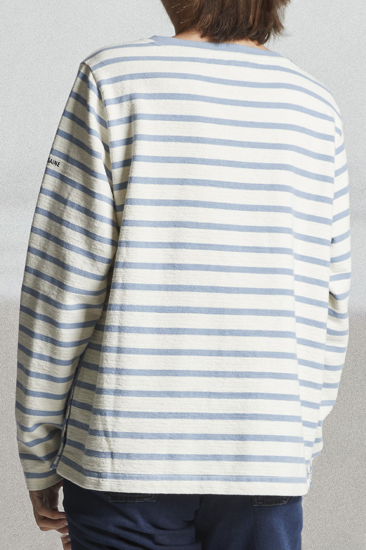 Mat de Misaine Myra Calcaire Arctique Stripe Top 25H-MYRA-619RG 15293 - Shirley Allum Boutique