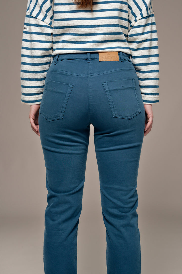 Mat de Misaine Pacifique Blue Trousers PIRIOU-34763, back view