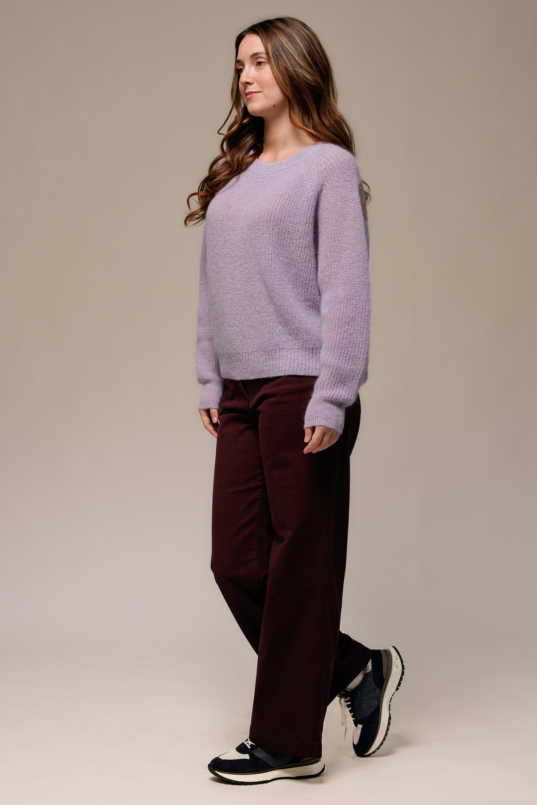 Mat de Misaine Parme Purple Jumper TOPAZO-545, side view