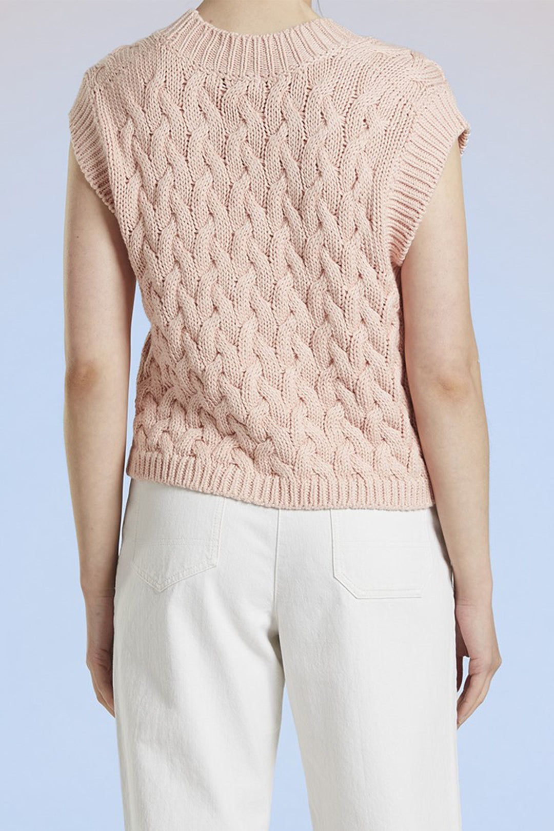 Mat De Misaine Reversable Cardigan Poudre Pink Torsa Card-503 U329 - Shirley Allum Boutique
