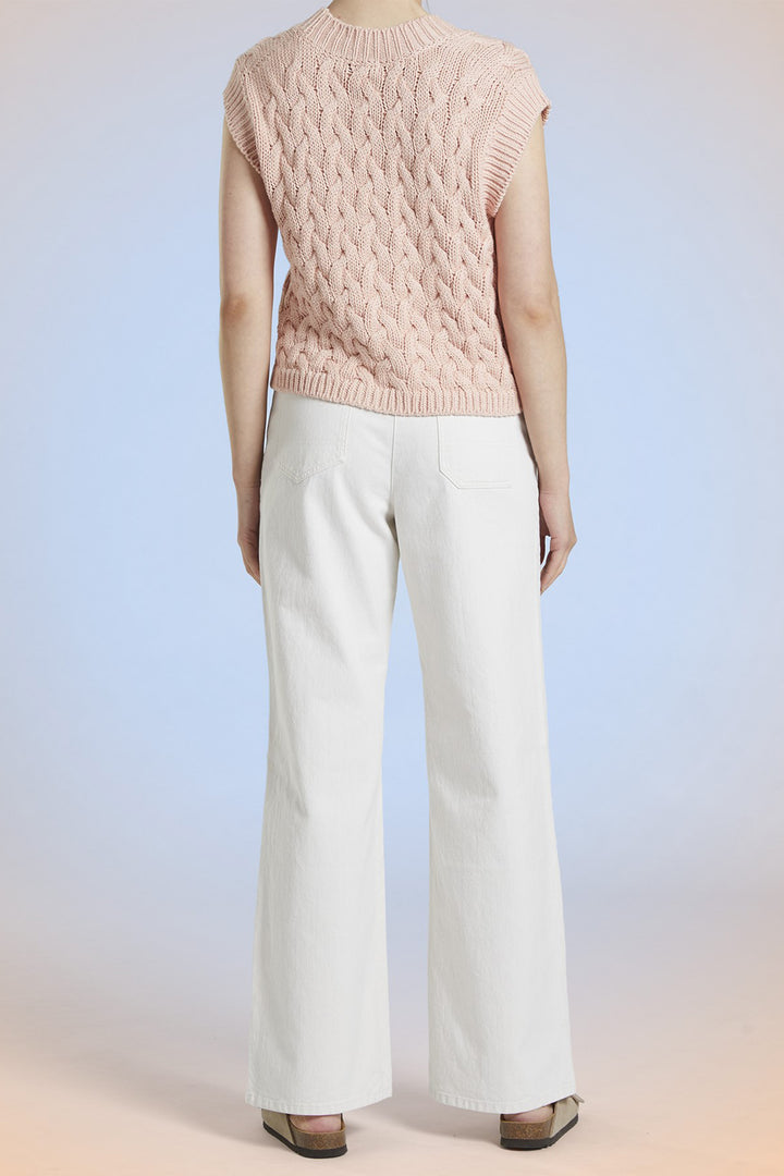 Mat De Misaine Reversable Cardigan Poudre Pink Torsa Card-503 U329 - Shirley Allum Boutique