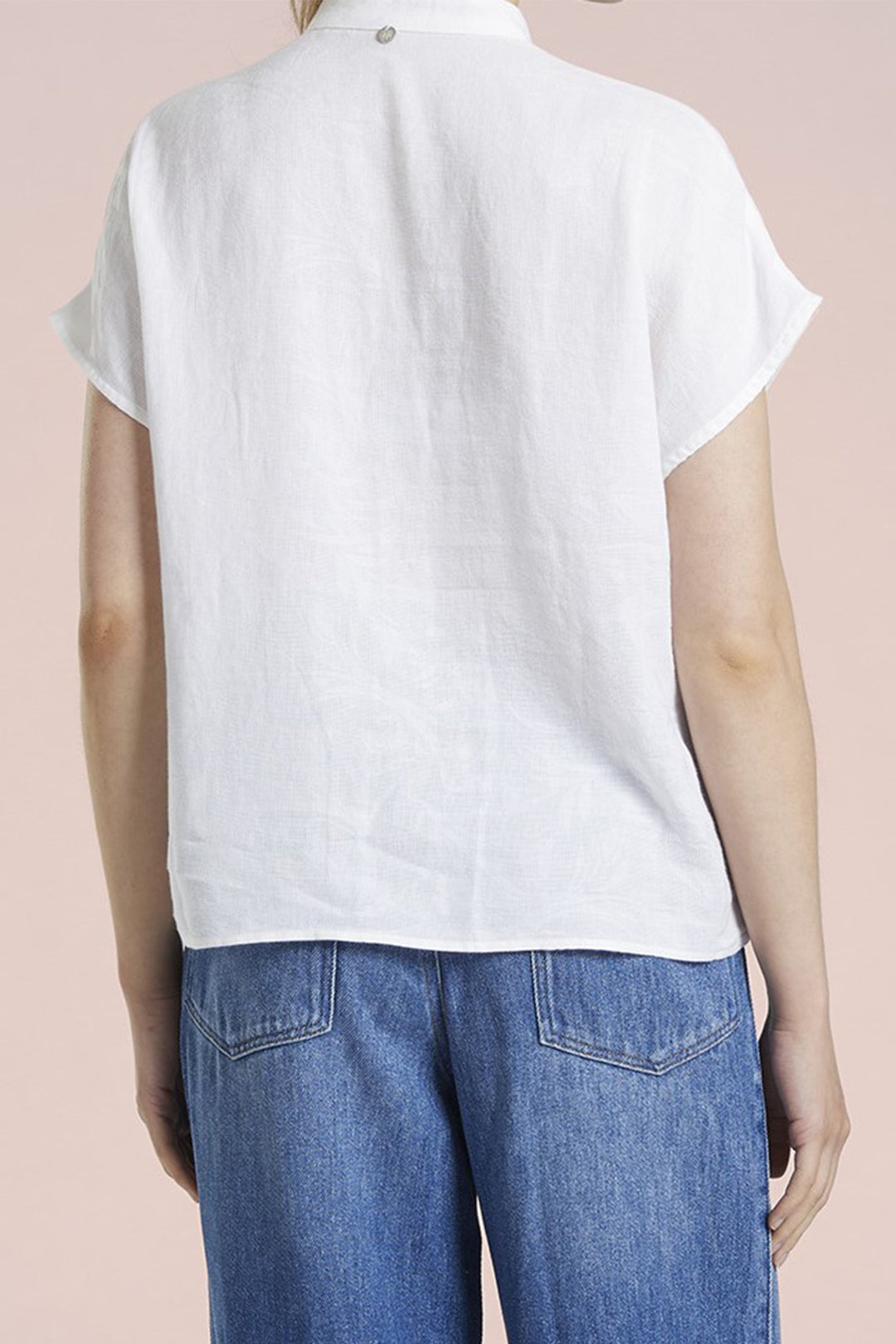 Mat De Misaine Shirt Short Sleeve Blanc White Cabotage-20153 U1 - Shirley Allum Boutique