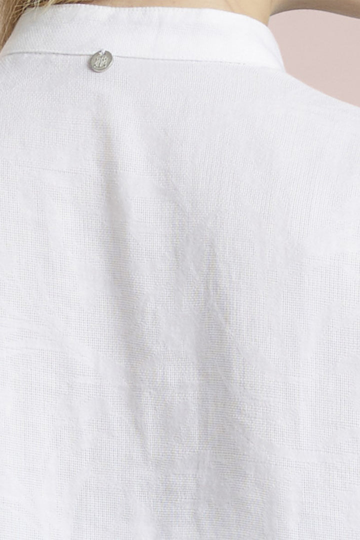 Mat De Misaine Shirt Short Sleeve Blanc White Cabotage-20153 U1 - Shirley Allum Boutique