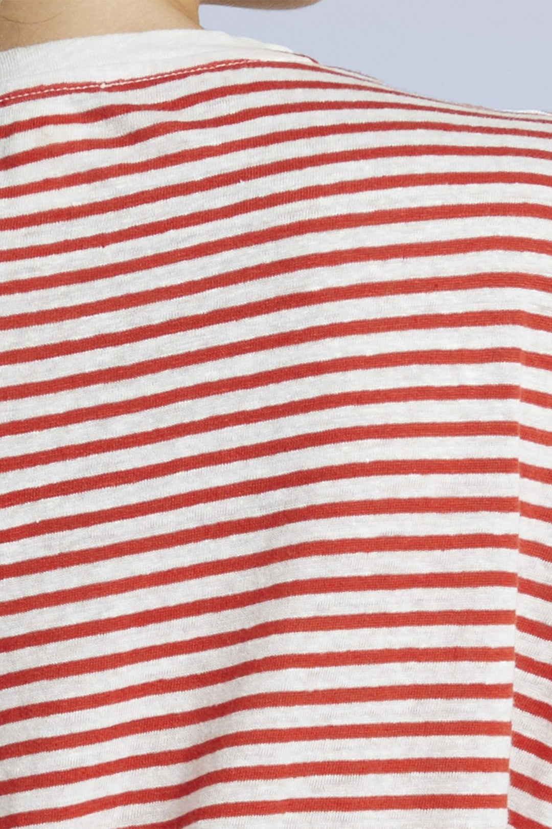 Mat De Misaine T-Shirt Raye Tulipe Red Stripe Mali-625R R38 - Shirley Allum Boutique