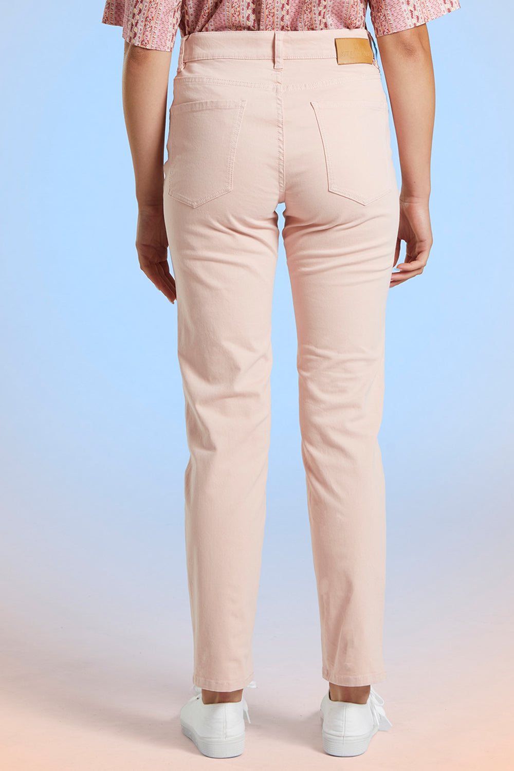 Mat De Misaine Trousers Poudre Pink Panillo-34725 U329 - Shirley Allum Boutique