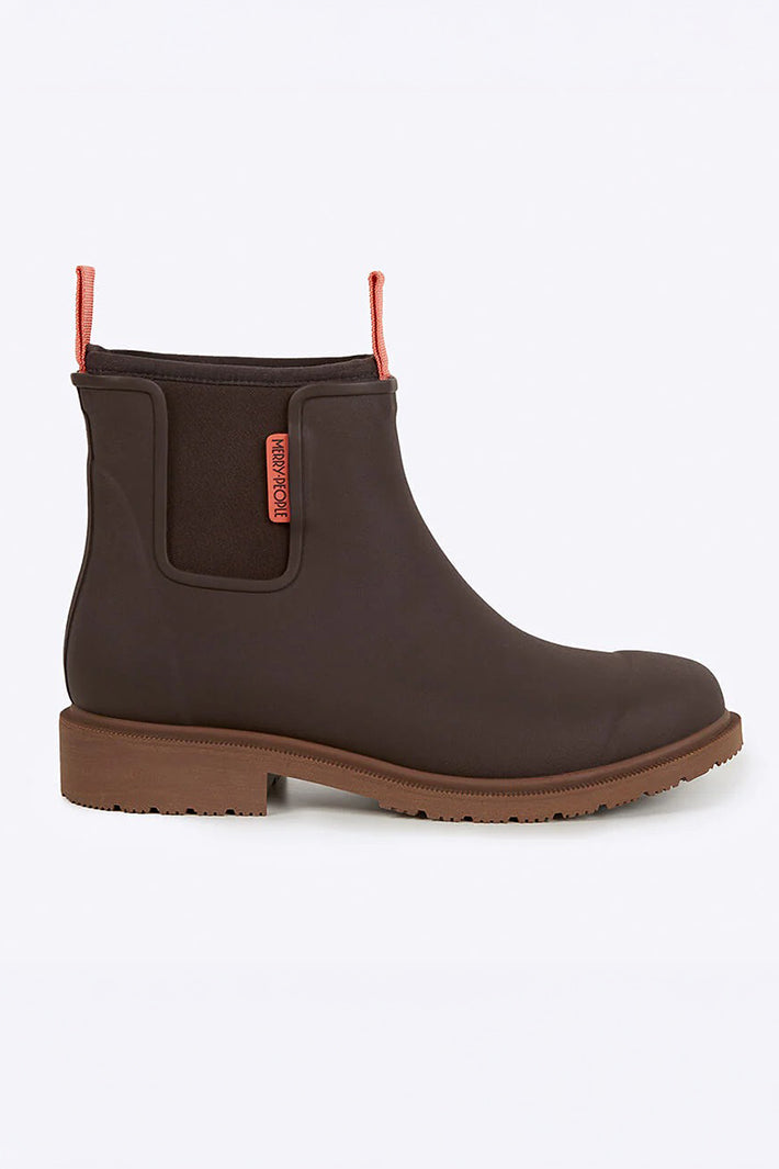 Merry People Bobbi Mocha Brown Short Wellington Boots
