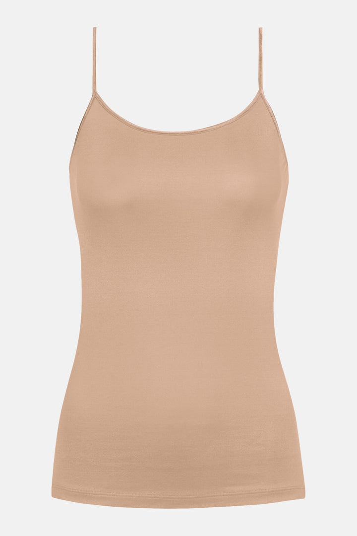 Mey Emotion cream tan camisole top at Shirley Allum
