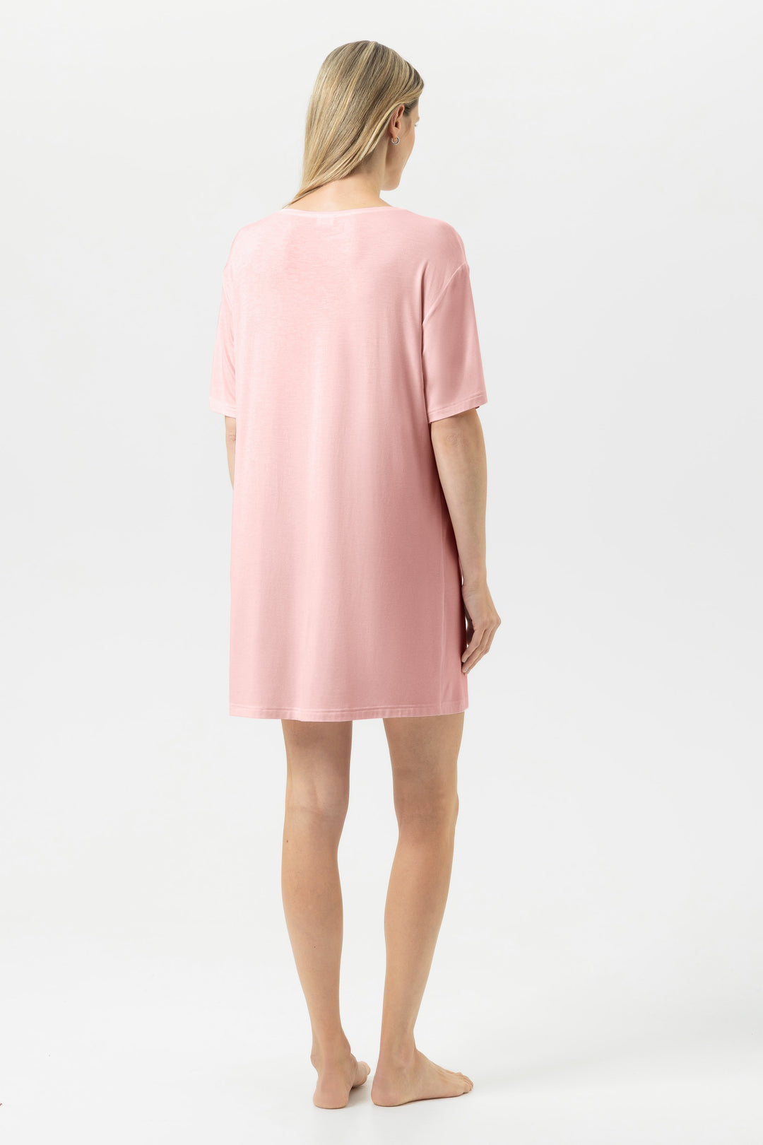 Mey bonbon pink short sleeved sleep shirt at Shirley Allum
