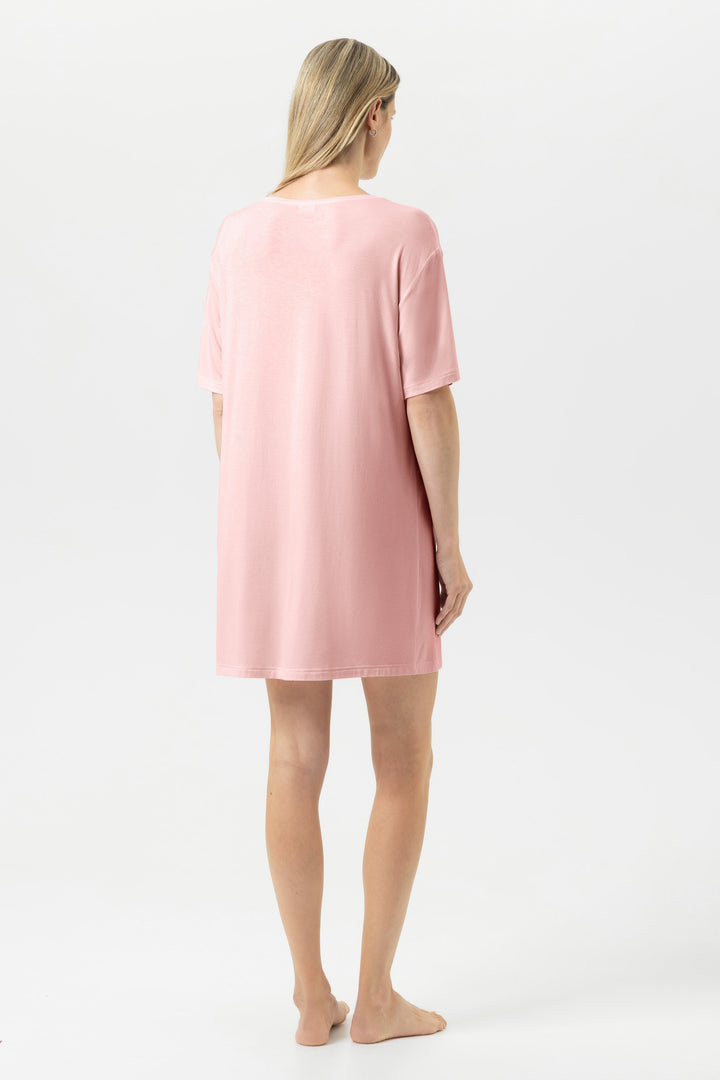 Mey bonbon pink short sleeved sleep shirt at Shirley Allum