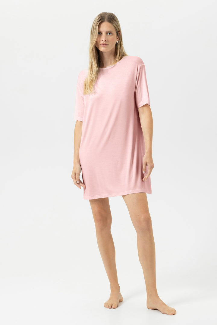 Mey bonbon pink short sleeved sleep shirt at Shirley Allum