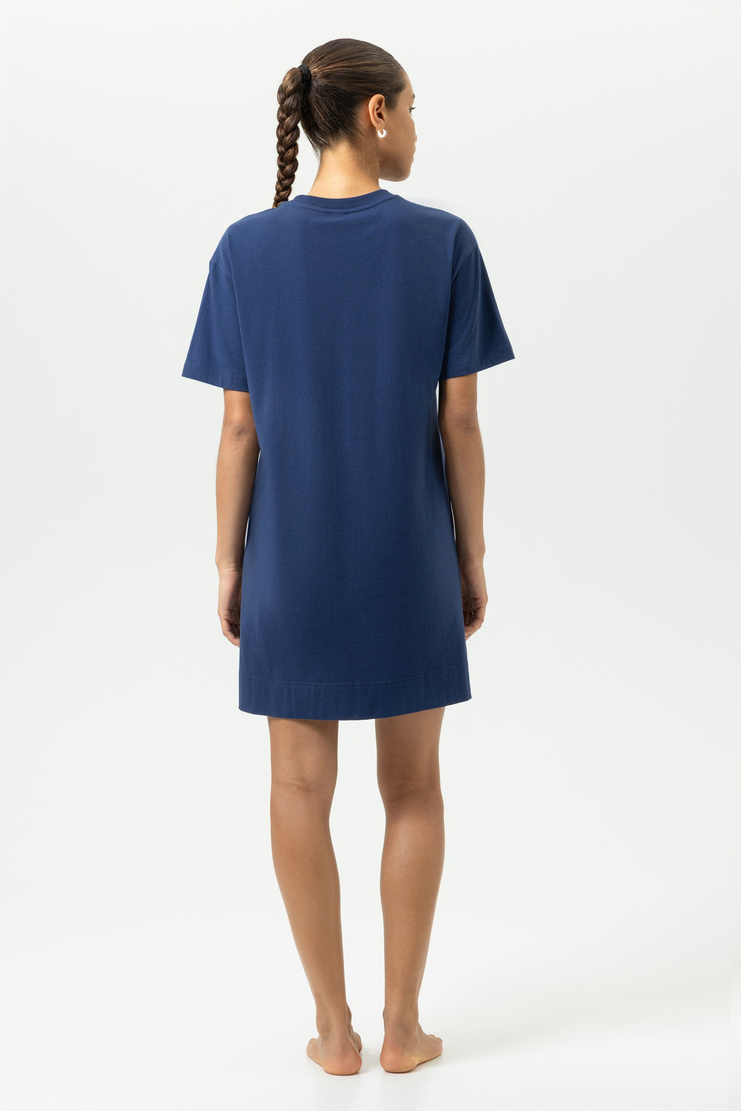 Mey solid blue zodiac short sleeved sleep shirt at Shirley Allum