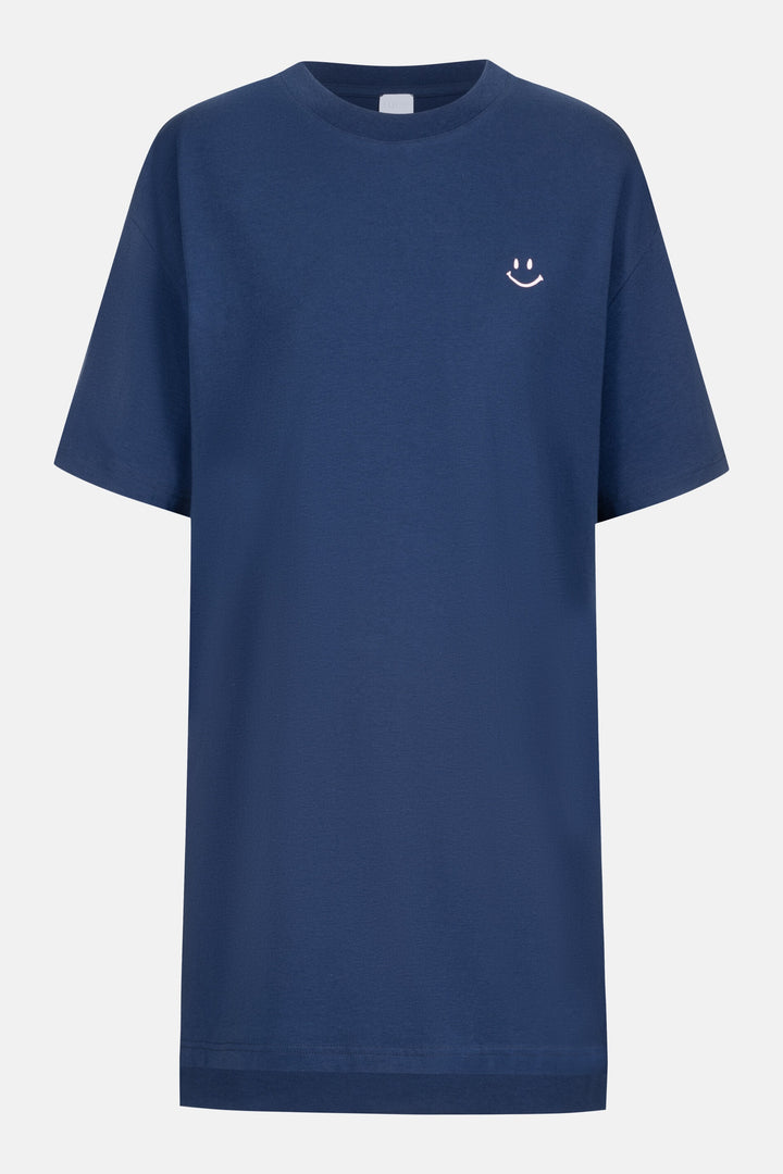 Mey solid blue zodiac short sleeved sleep shirt at Shirley Allum