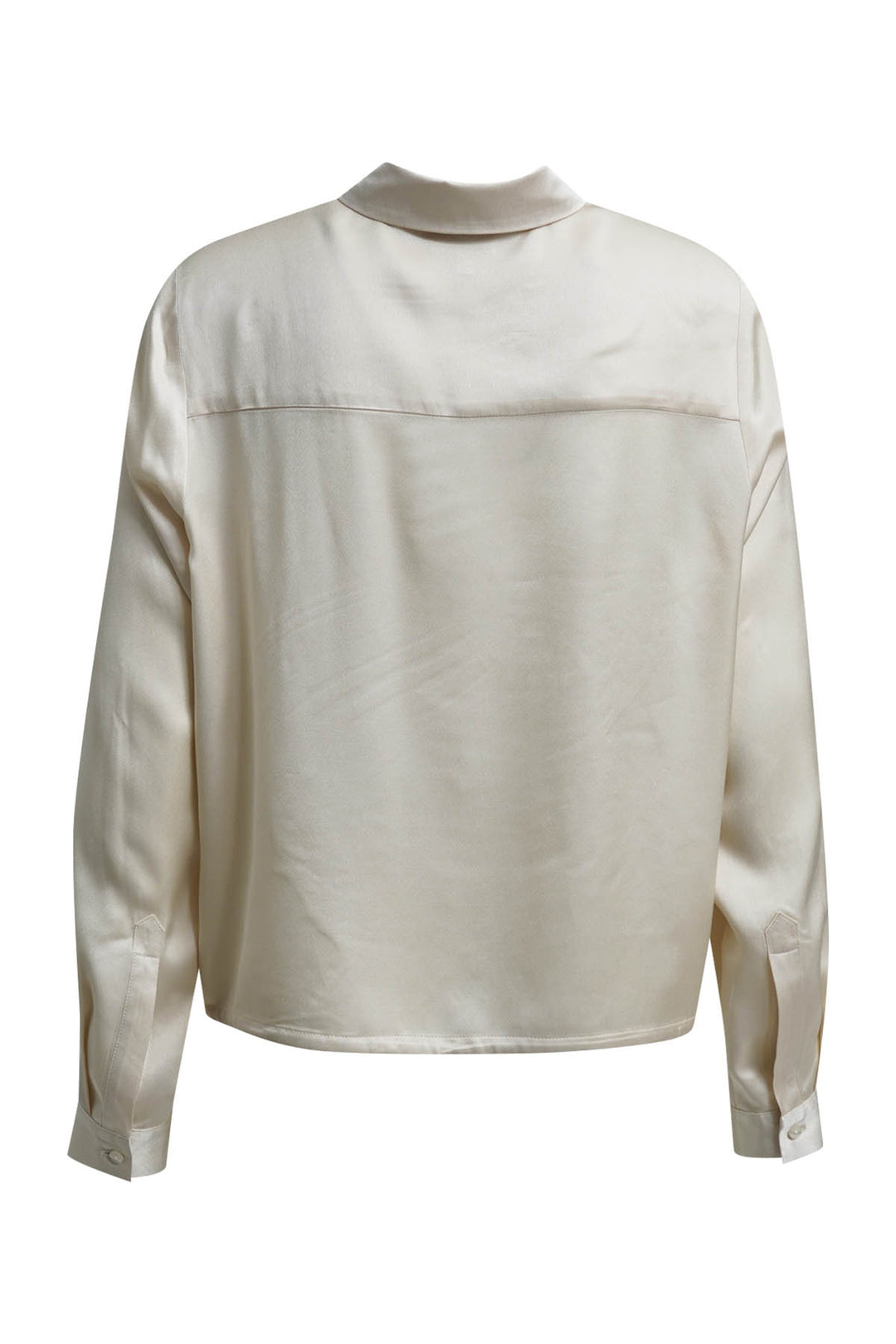 Milano Italy Cream Blouse, back