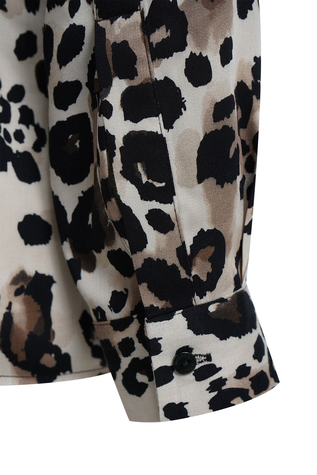 Milano Italy Mocca Print Beige Blouse, styled