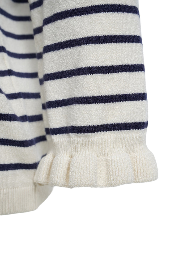 Milano Italy Navy Print Jumper, styled