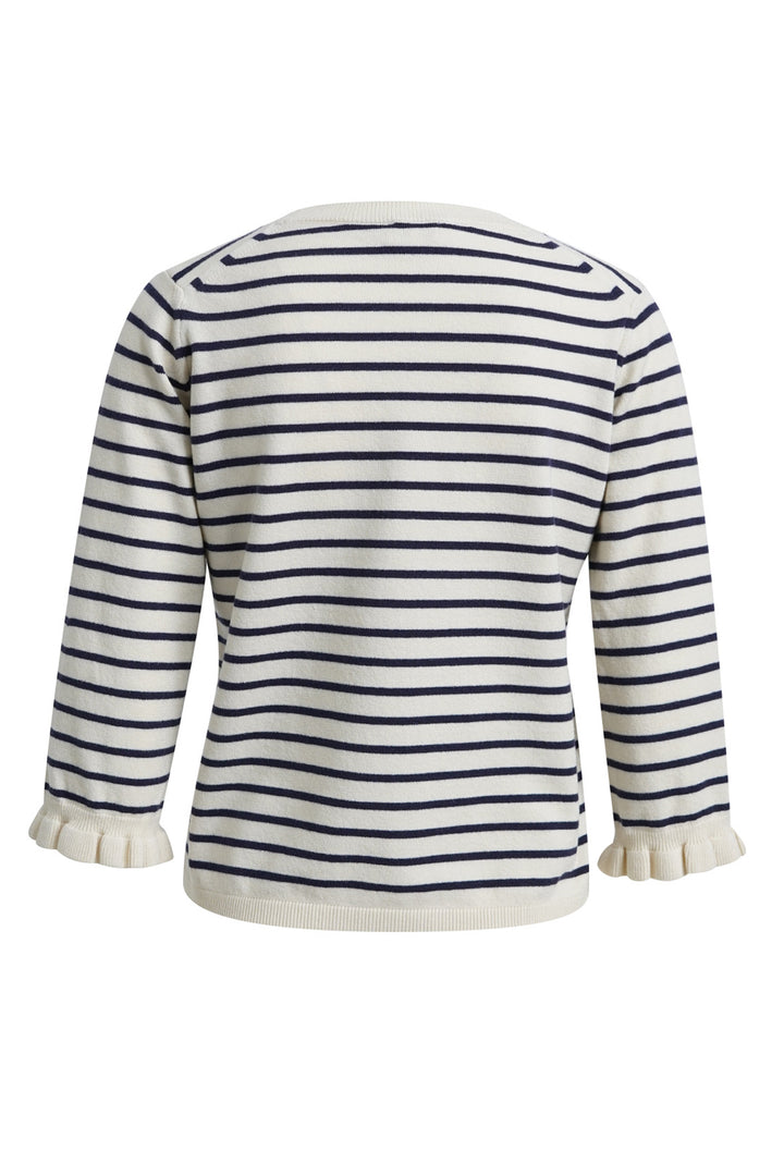 Milano Italy Navy Print Jumper, back