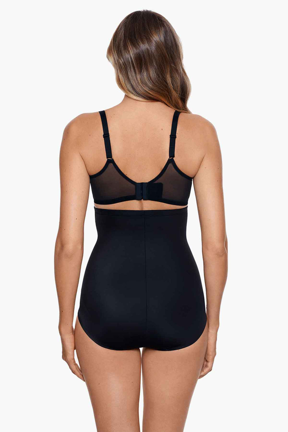 Miraclesuit Lycra Fit Sense Hi-Waist Brief Black 2565 - Shirley Allum Boutique