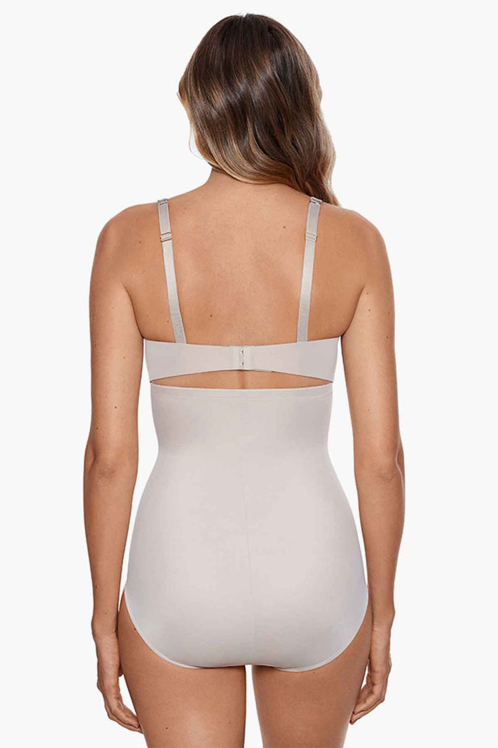Miraclesuit Lycra Fit Sense Hi-Waist Brief Nude 2565 - Shirley Allum Boutique