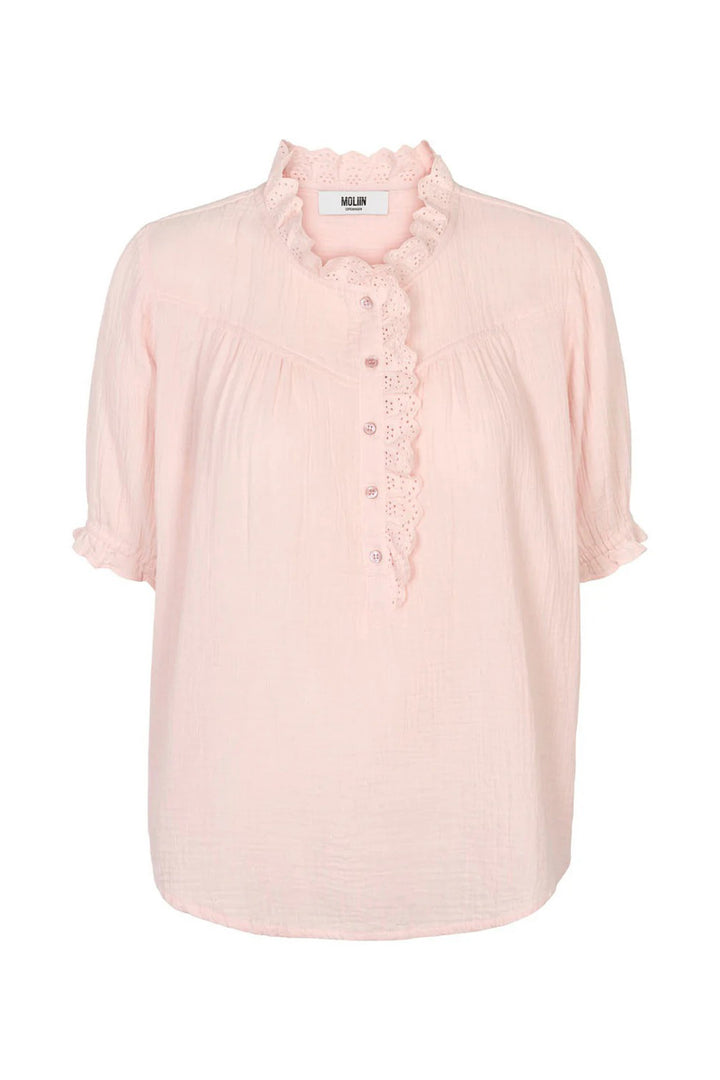 Moliin Copenhagen Bryanna Veiled Pink Blouse 2613213