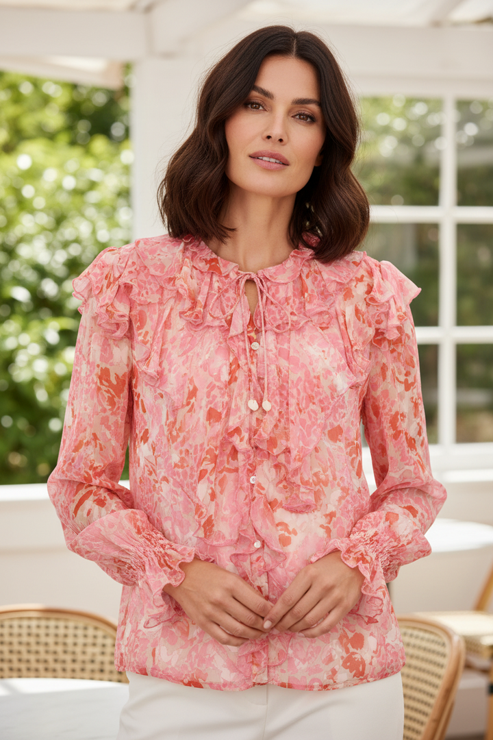 Moliin Copenhagen Helena Coral Blush Shirt 2613235