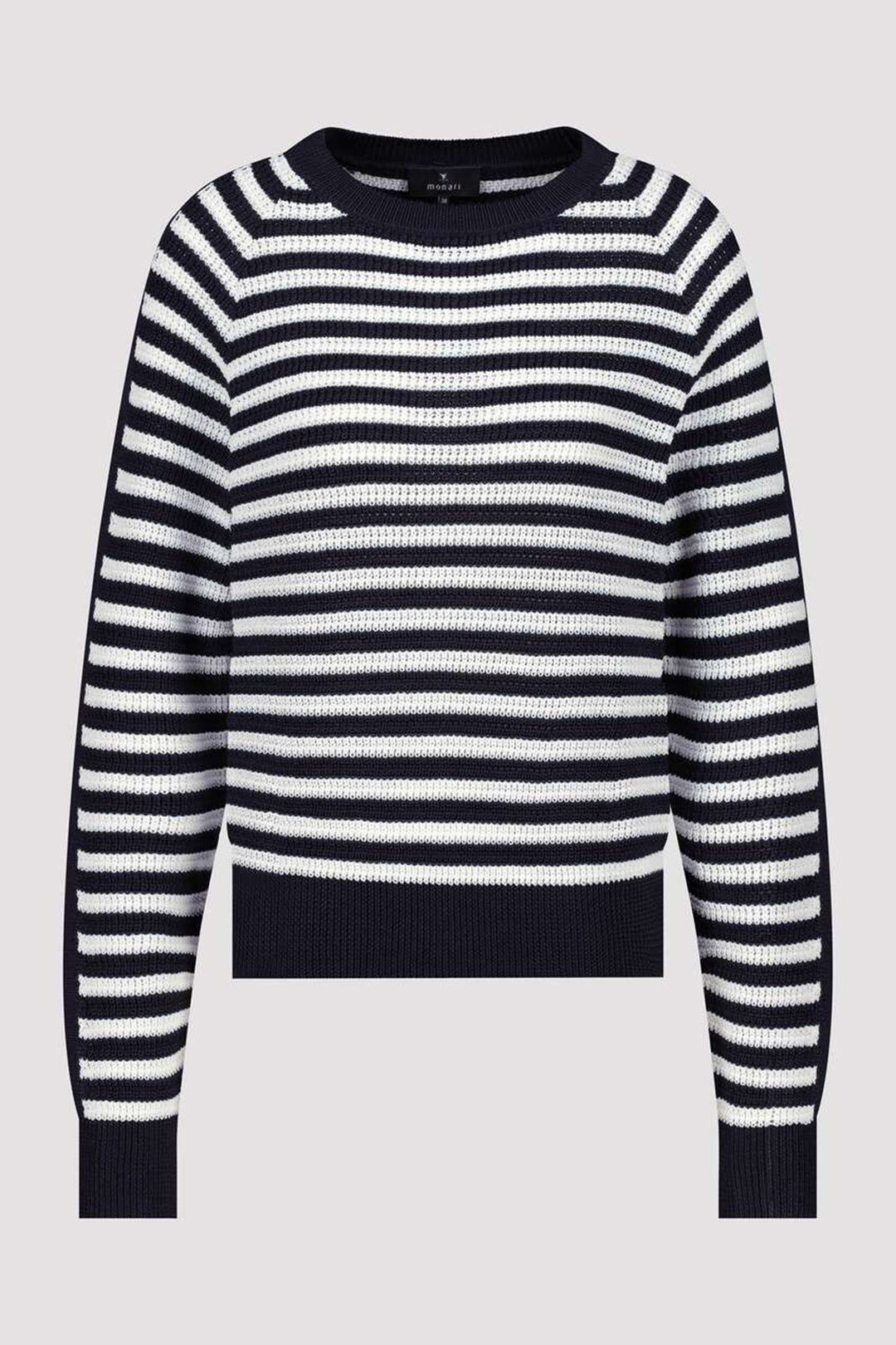 Monari 410217 756 Marine Navy Blue Stripe Jumper