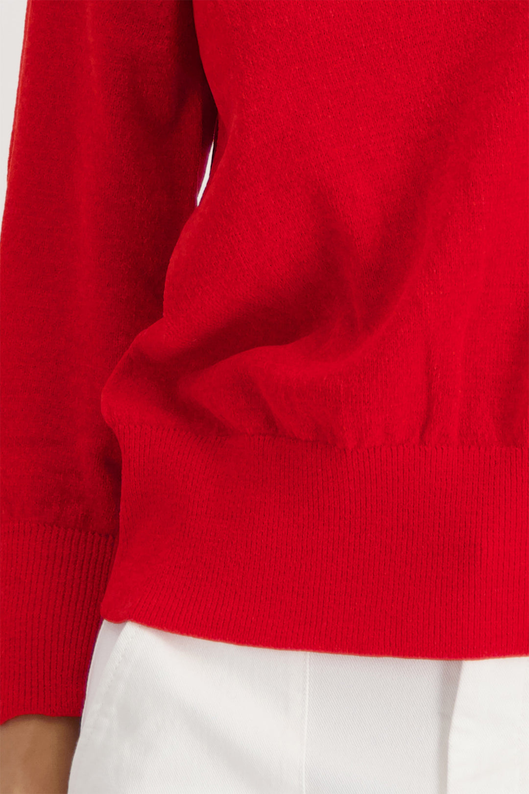 Monari 410236 350 Red Chilli Pepper Soft Knit Jumper