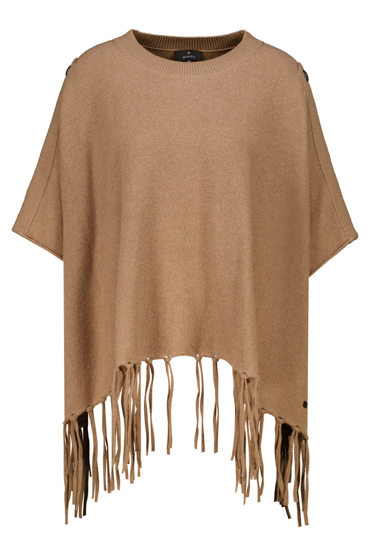 Monari Brown Sugar Jumper 809944, worn styled view over jeans