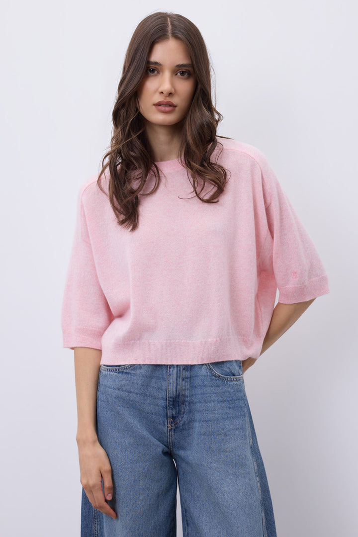 Notshy Lilou Porcelaine Pink Jumper NF1F006WSC000, front view