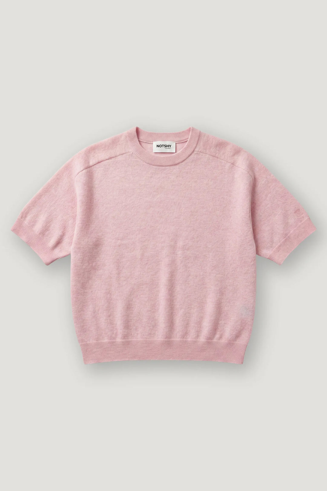Notshy Lilou Porcelaine Pink Jumper NF1F006WSC000, front packshot