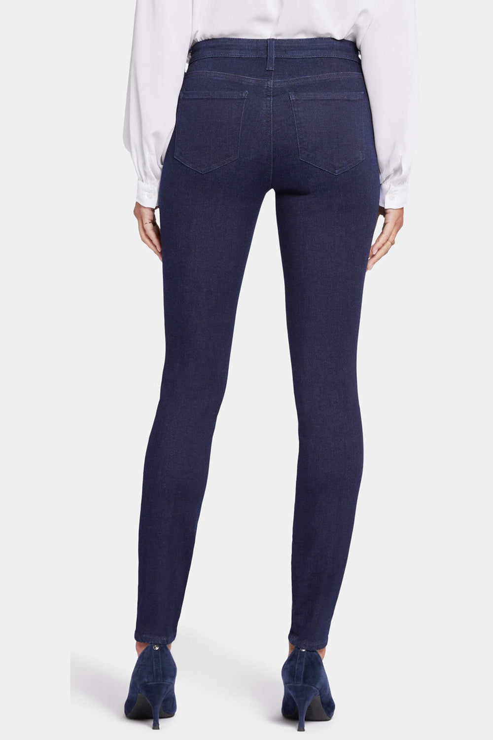 NYDJ Ami MPRIAS8515 Rinse Dark Blue Skinny Jeans - Shirley Allum Boutique