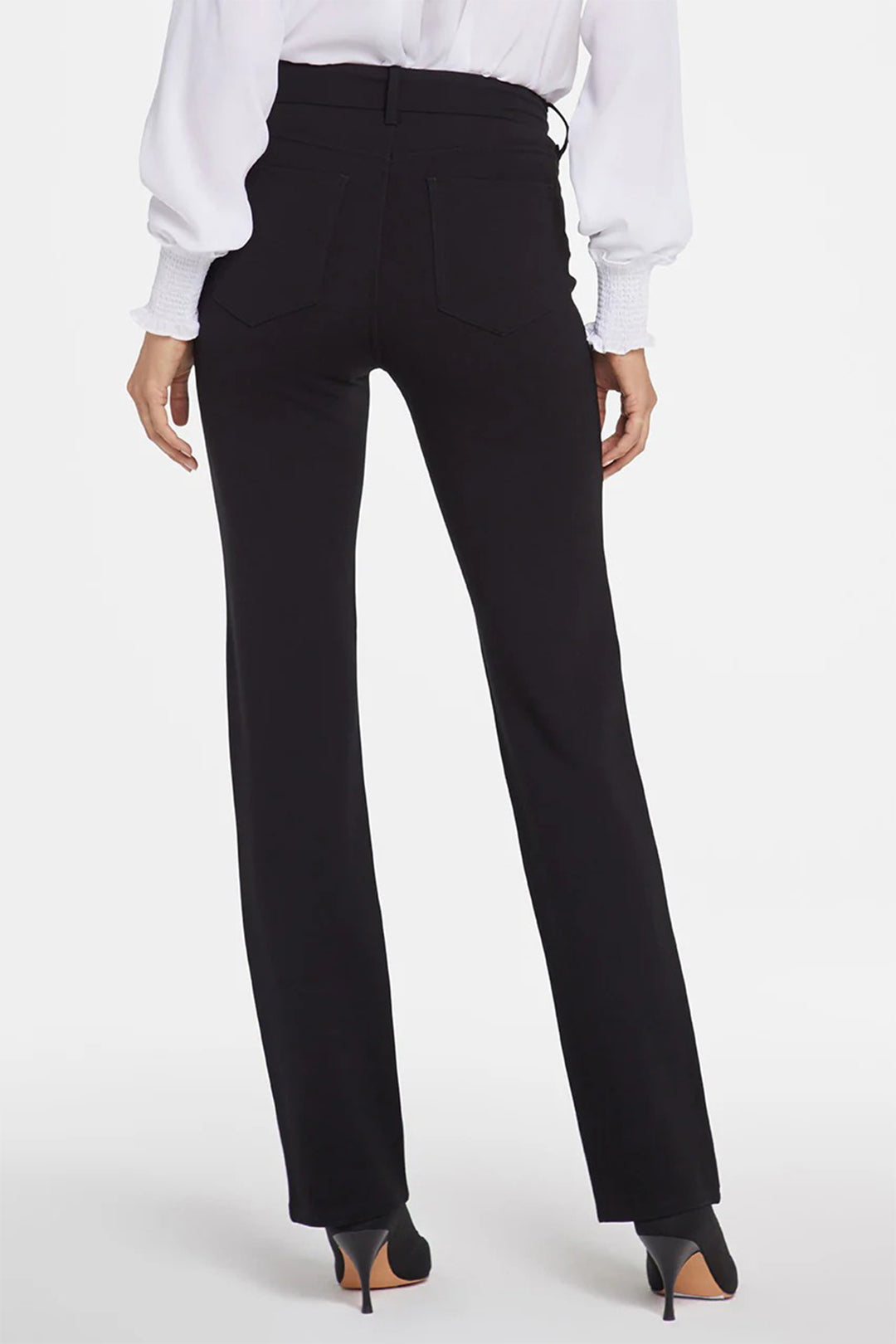 NYDJ MCPPMS2299 Marilyn Black Straight Trousers 001