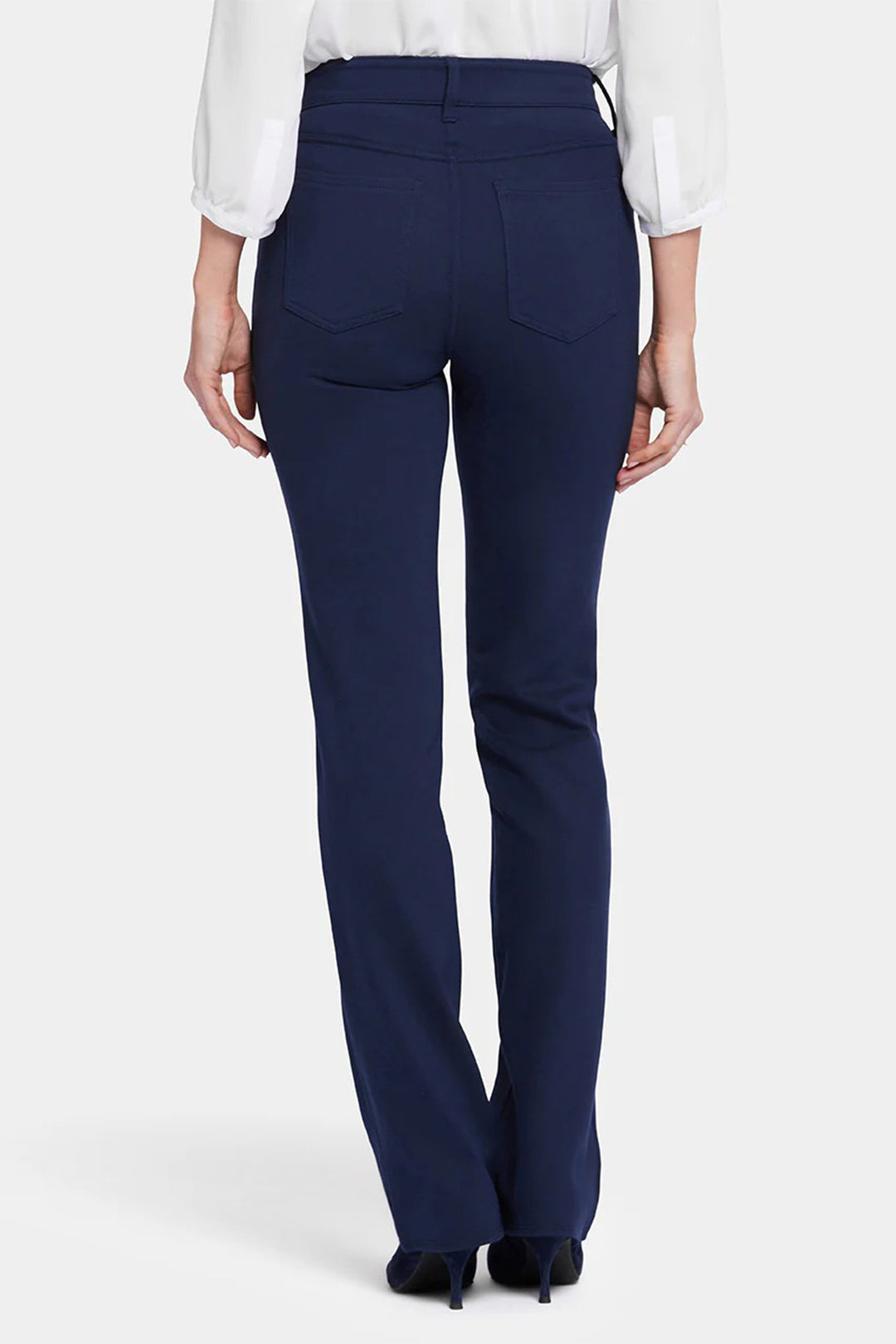 NYDJ MCPPMS2299 Marilyn Oxford Navy Straight Trousers 5955