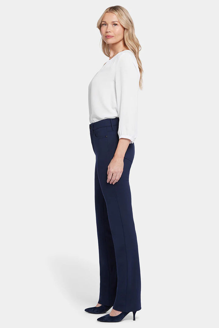NYDJ MCPPMS2299 Marilyn Oxford Navy Straight Trousers 5955