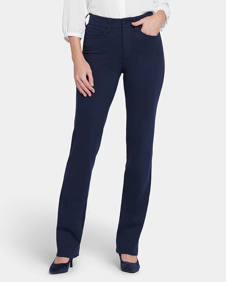 NYDJ MCPPMS2299 Marilyn Oxford Navy Straight Trousers 5955