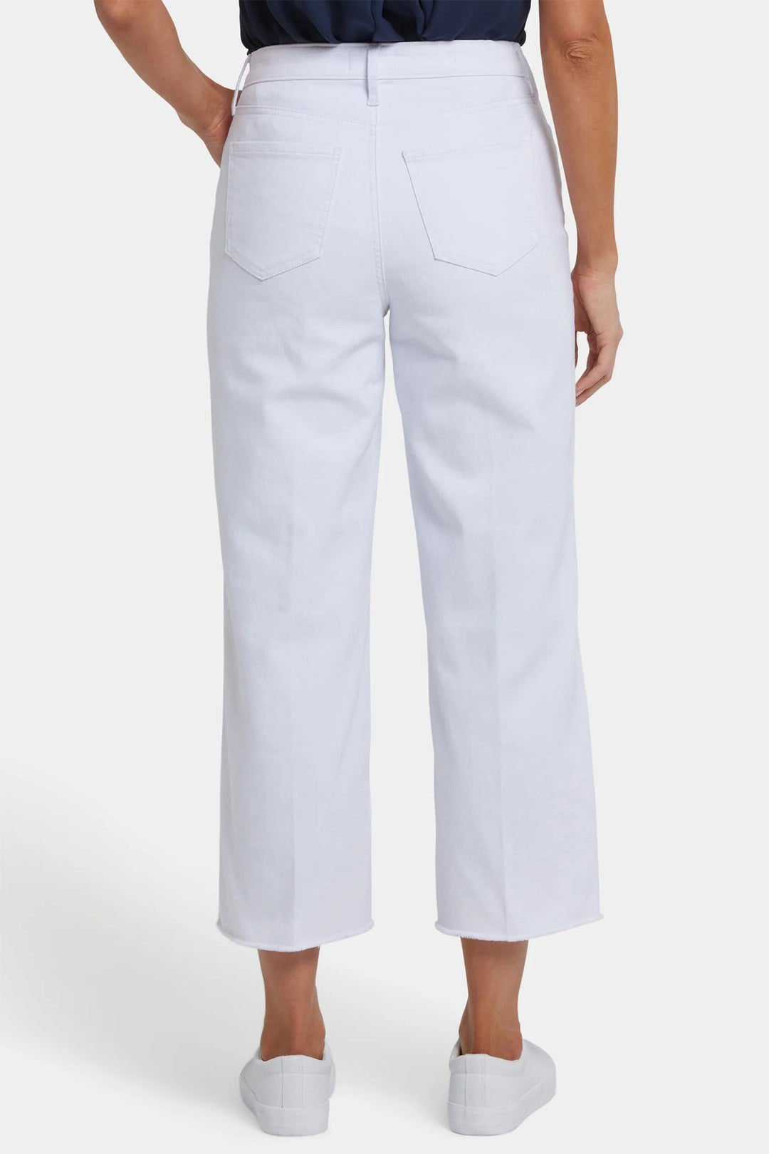 NYDJ MFOSCR9069 Optic White HR Coco Relaxed Crop Jeans