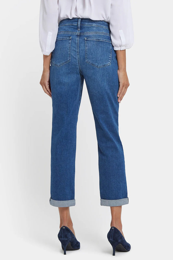 NYDJ MPRI8215 Margot Opera Blue Girlfriend Cropped Jeans