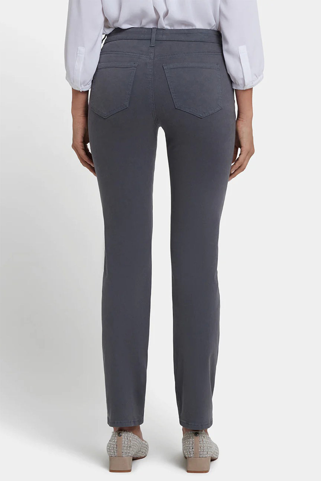 NYDJ Sheri Slim MFOSSS2336 202510 Vintage Charcoal Grey Slim Jeans