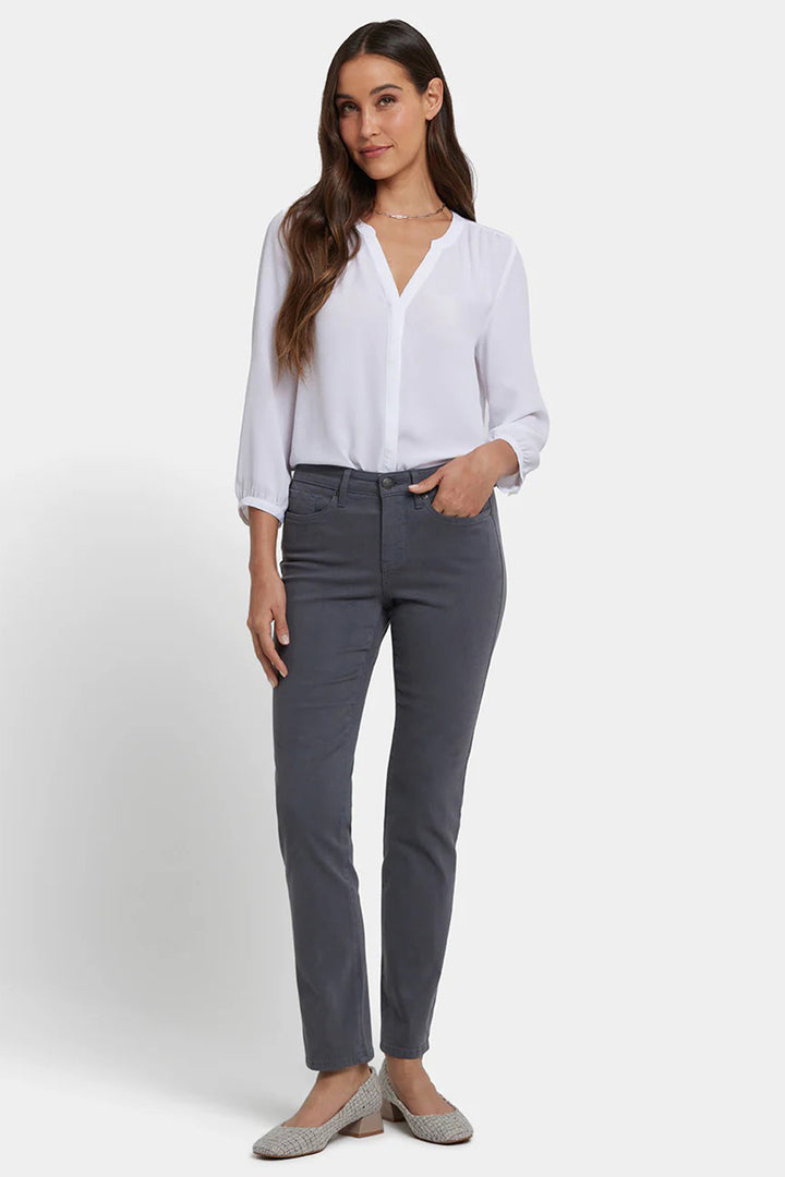 NYDJ Sheri Slim MFOSSS2336 202510 Vintage Charcoal Grey Slim Jeans