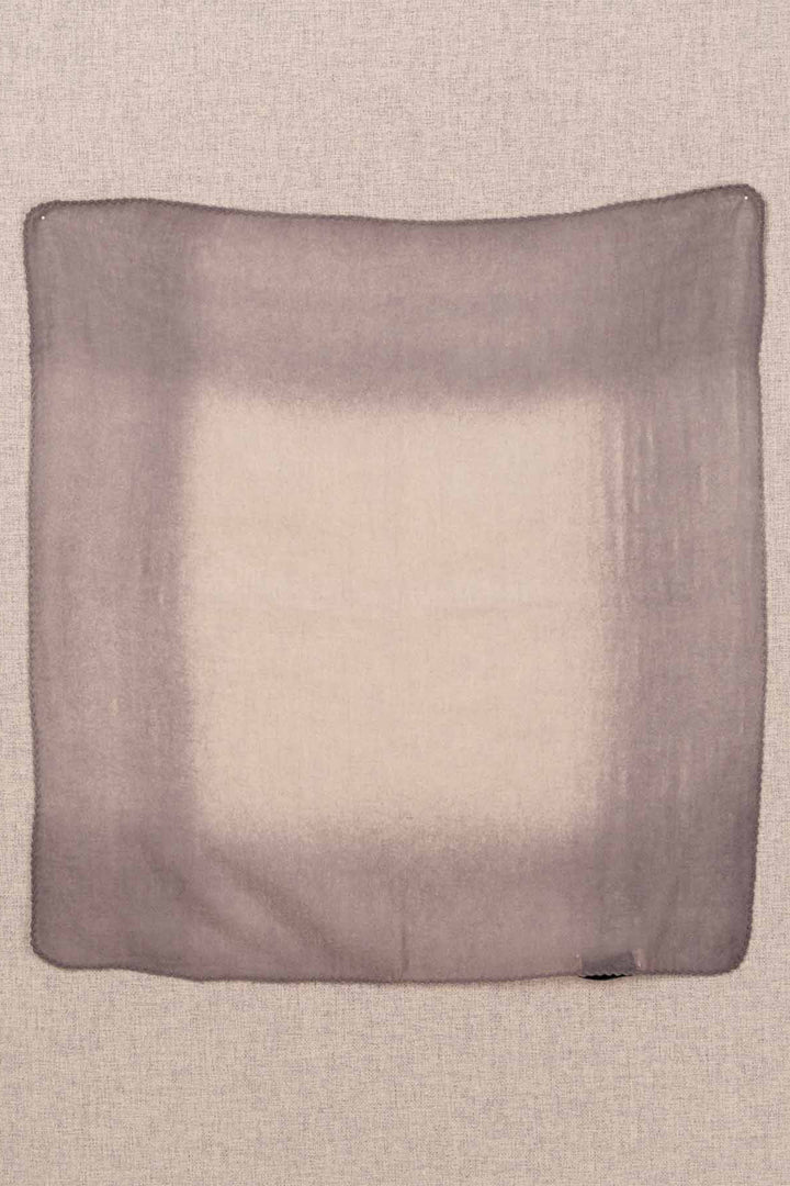 Oats &amp; Rice Muse Grey Cashmere Foulard Scarf OR26-WNS03, flat lay, open