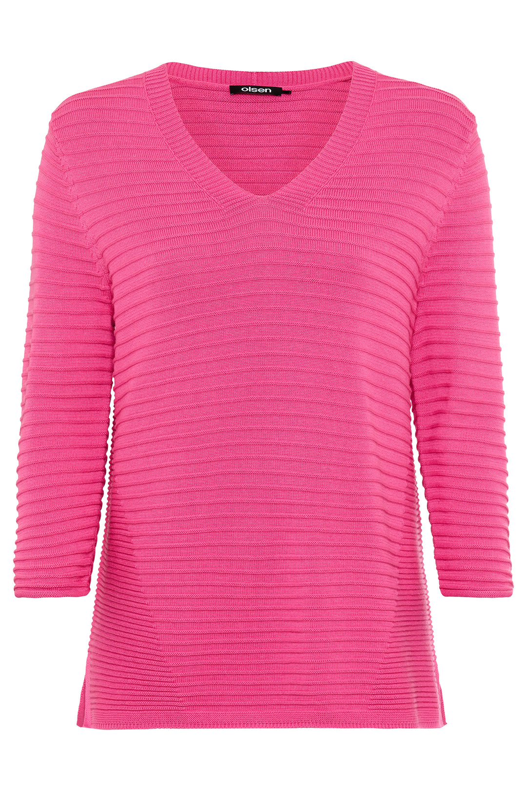Olsen 11004816 20257 Fuschia Long Sleeved Jumper