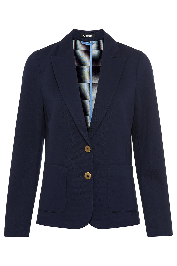 Olsen 15001367 40173 Ink Blue Blazer Jacket