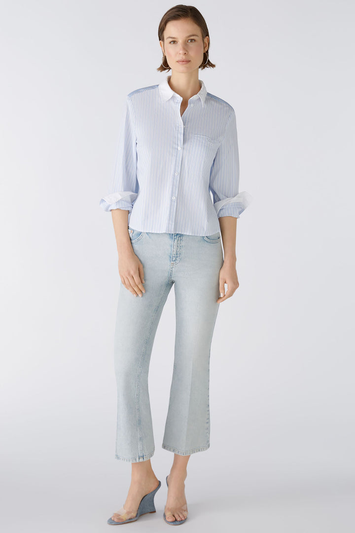 Oui 86203 Blue Easy Kick Denim Jeans - Shirley Allum Boutique