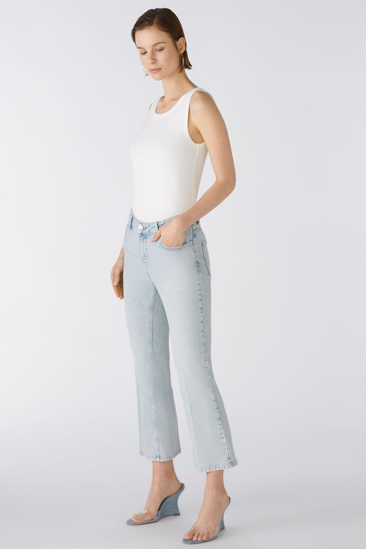 Oui 86203 Blue Easy Kick Denim Jeans - Shirley Allum Boutique