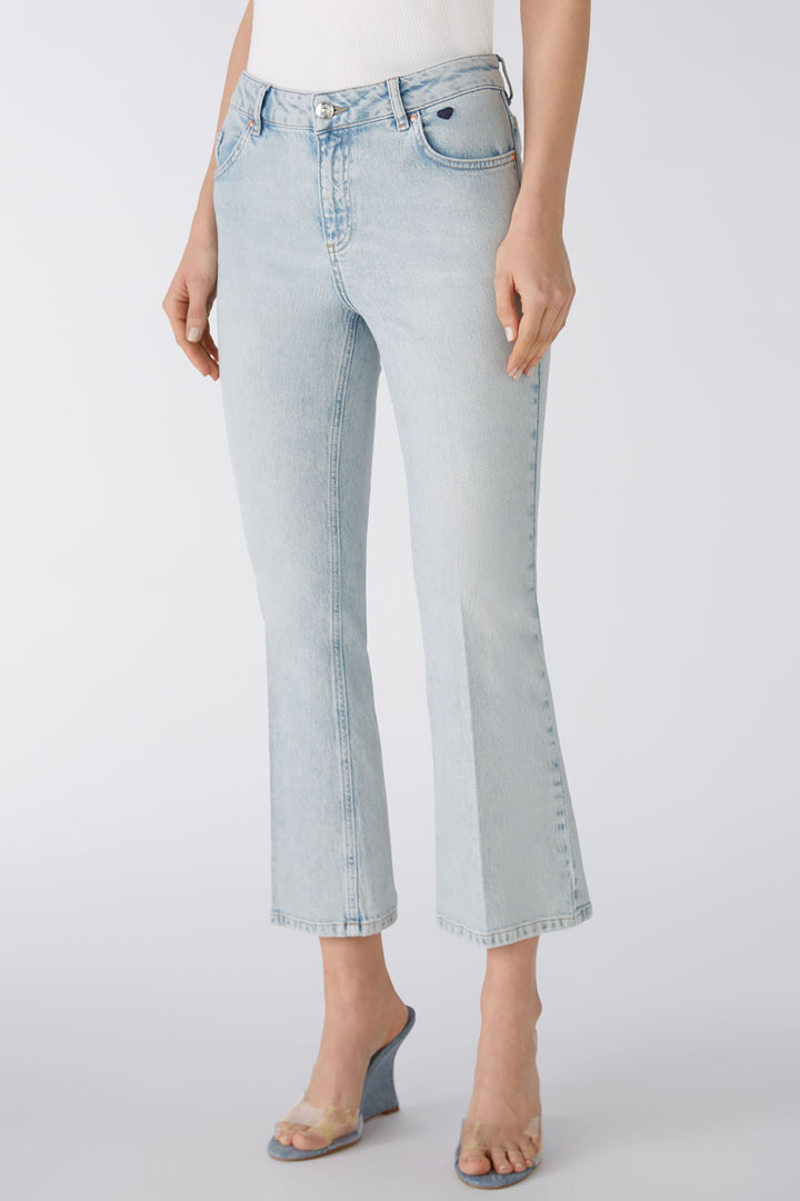 Oui 86203 Blue Easy Kick Denim Jeans - Shirley Allum Boutique