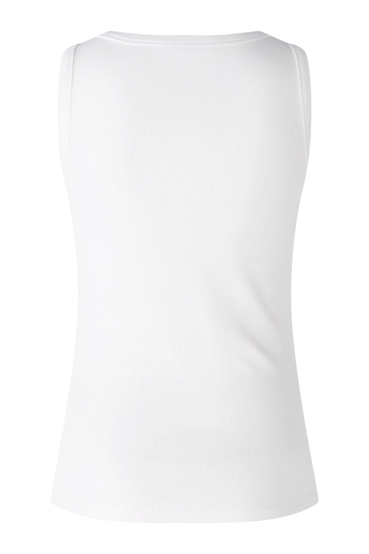 Oui 88608 1002 Optic White Filiz Vest Top