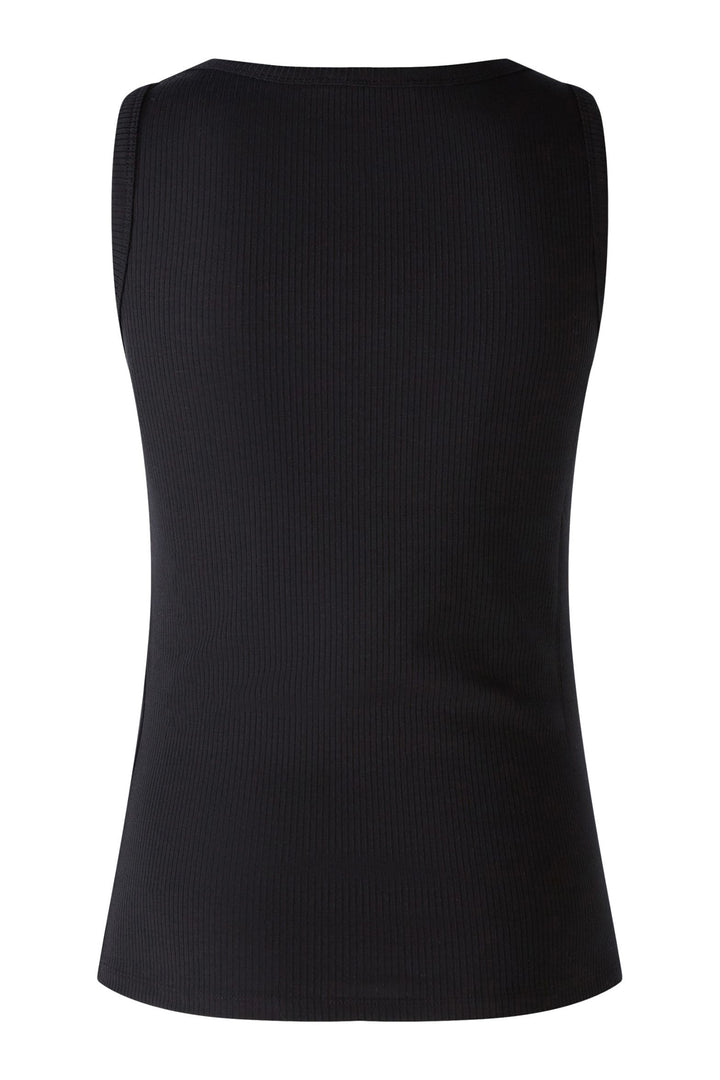 Oui 88608 9990 Black Filiz Vest Top