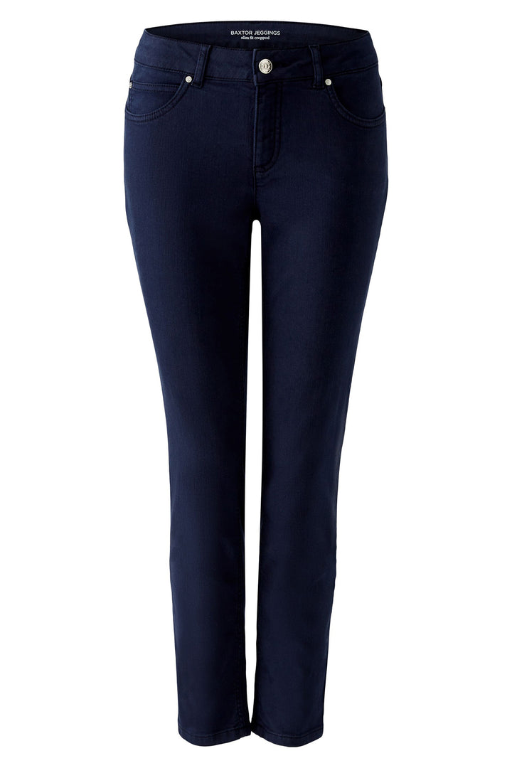 Oui 93363 5742 Dark Blue Baxtor Cropped Jeggings