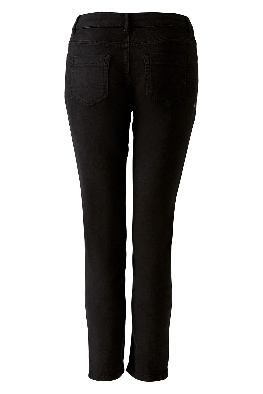 Oui 93363 9990 Black Baxtor Cropped Jeggings